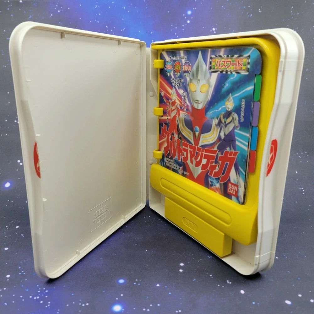 Ultraman Tiga (Sega Pico, 1997) CIB Japanese Video Game US SELLER